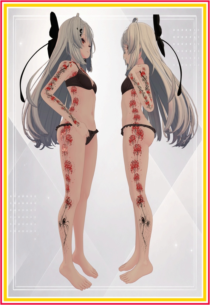 『50% OFF 』 Higanbana Bloom ( ヒガンバナ・ブルーム )/ tattoo ( タトゥー )