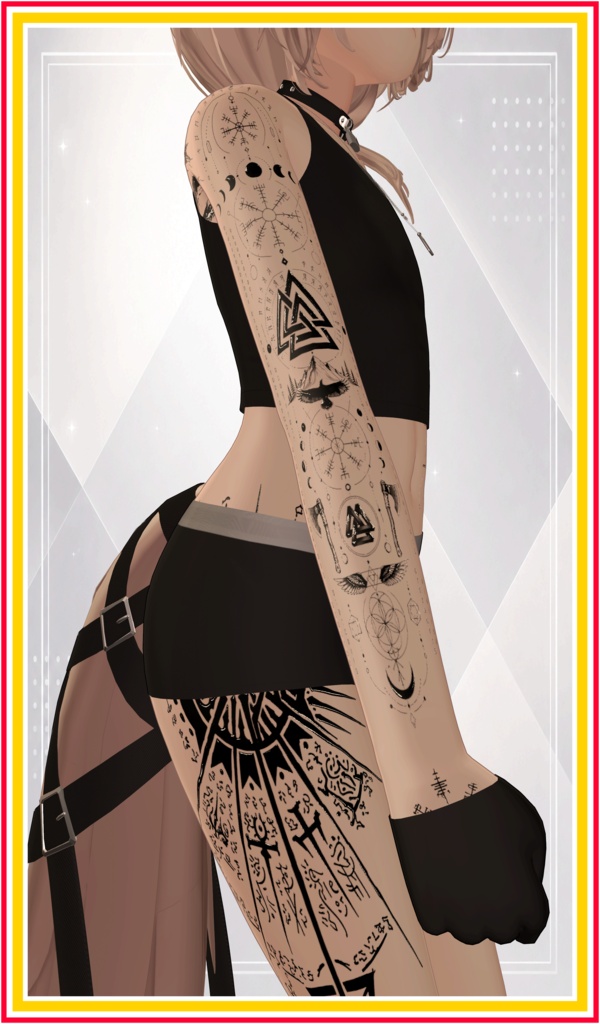 『50% OFF 』 Celestial Valkyrie ( 天空のワルキューレ )/ tattoo ( タトゥー )