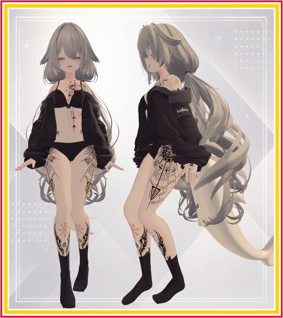 『50% OFF 』 Celestial Valkyrie ( 天空のワルキューレ )/ tattoo ( タトゥー )