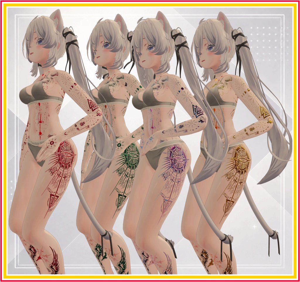『50% OFF 』 Celestial Valkyrie ( 天空のワルキューレ )/ tattoo ( タトゥー )