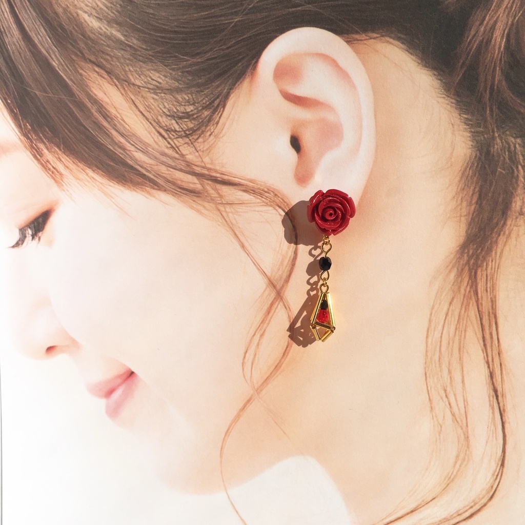 加州清光極ヒンメリ耳飾り