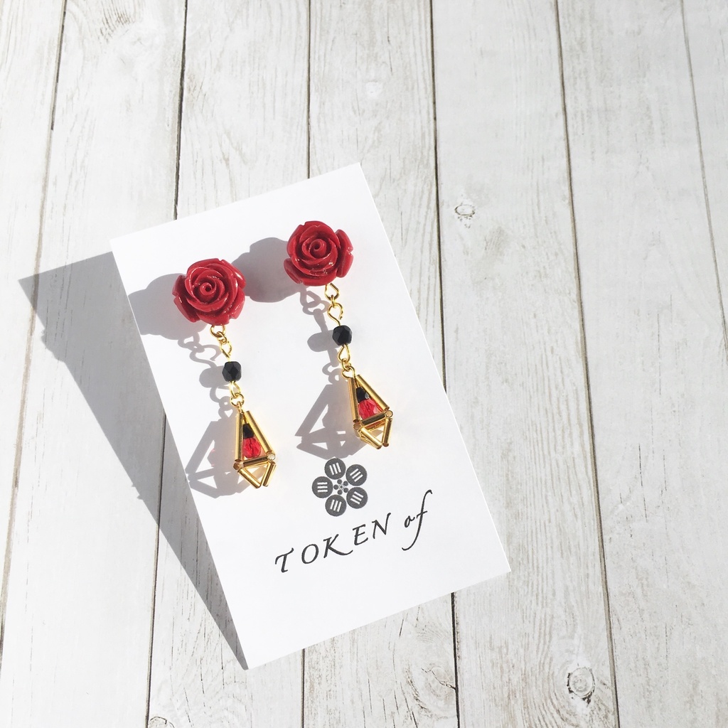 加州清光極ヒンメリ耳飾り