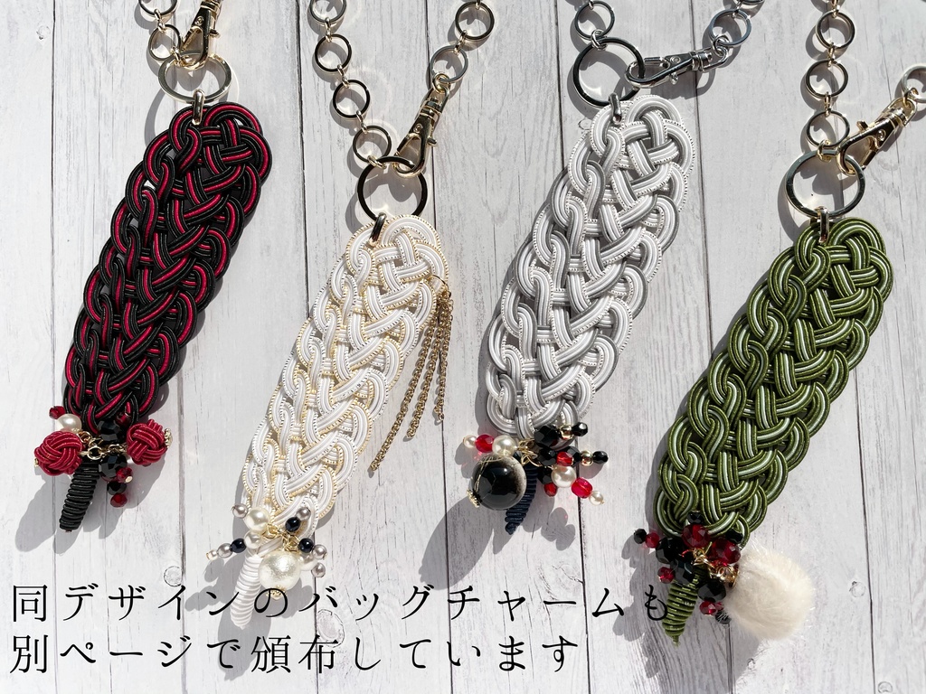 鳥太刀の約束の羽根バレッタ