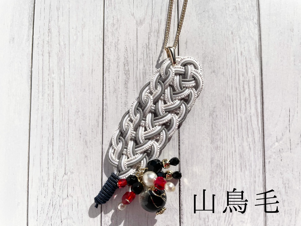 鳥太刀の約束の羽根ペンダント