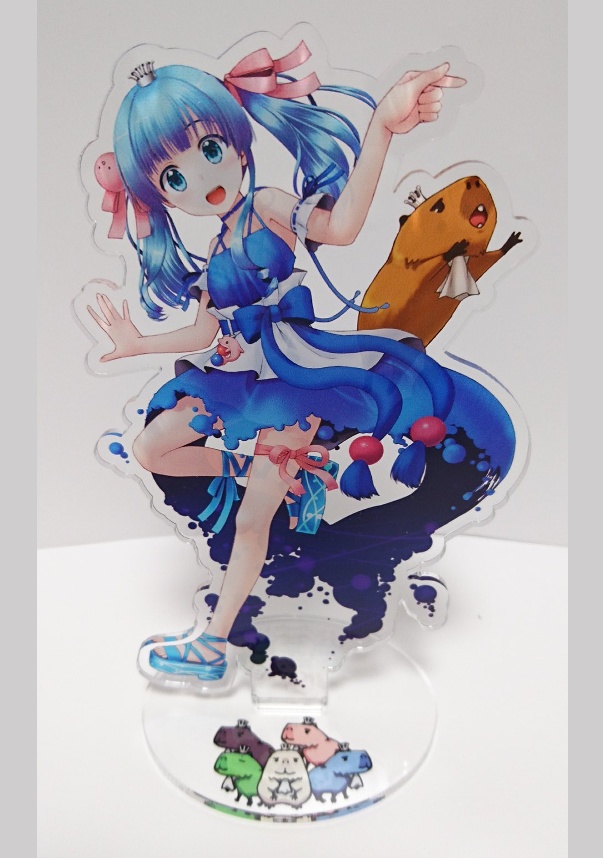 水城あくあ アクリルスタンド(直筆サイン付き)