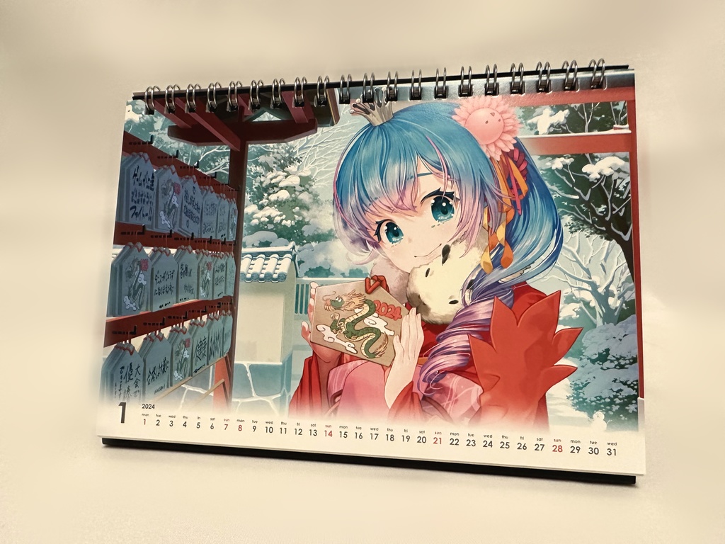 2024年水城あくあオリジナルカレンダー