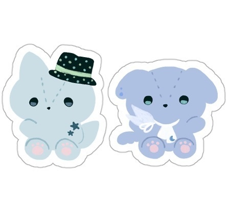 愛増ぬいミニシール