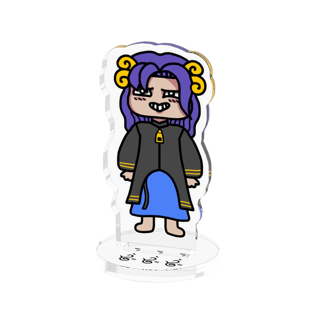 「ちびうどの」アクリルフィギュア(50×50mm)