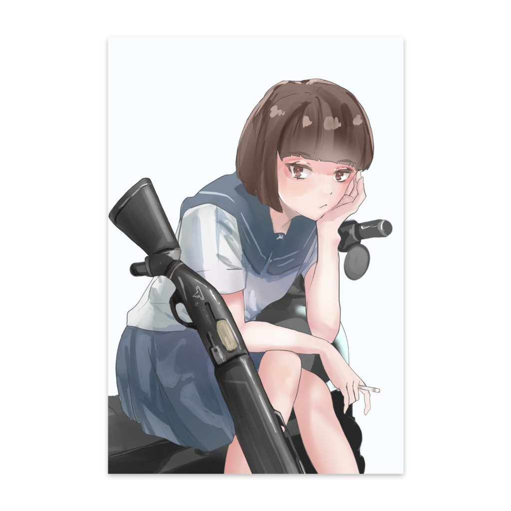 Benelli M4 ポストカード