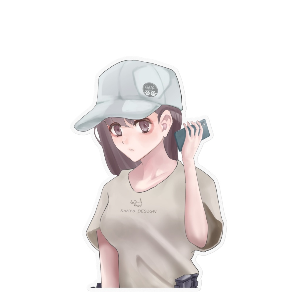 唯ちゃんステッカー