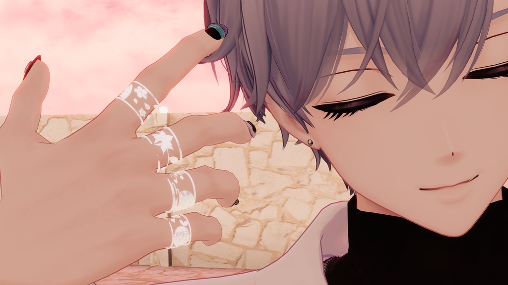 【全12種】レリーフリング