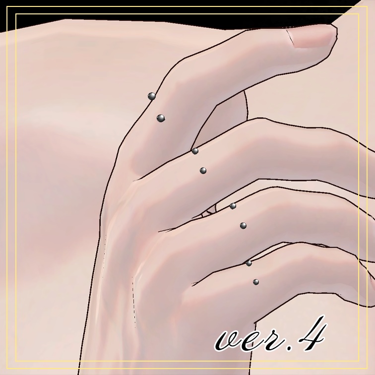 【MA設定済】Anila専用アクセサリー&ネイルセット