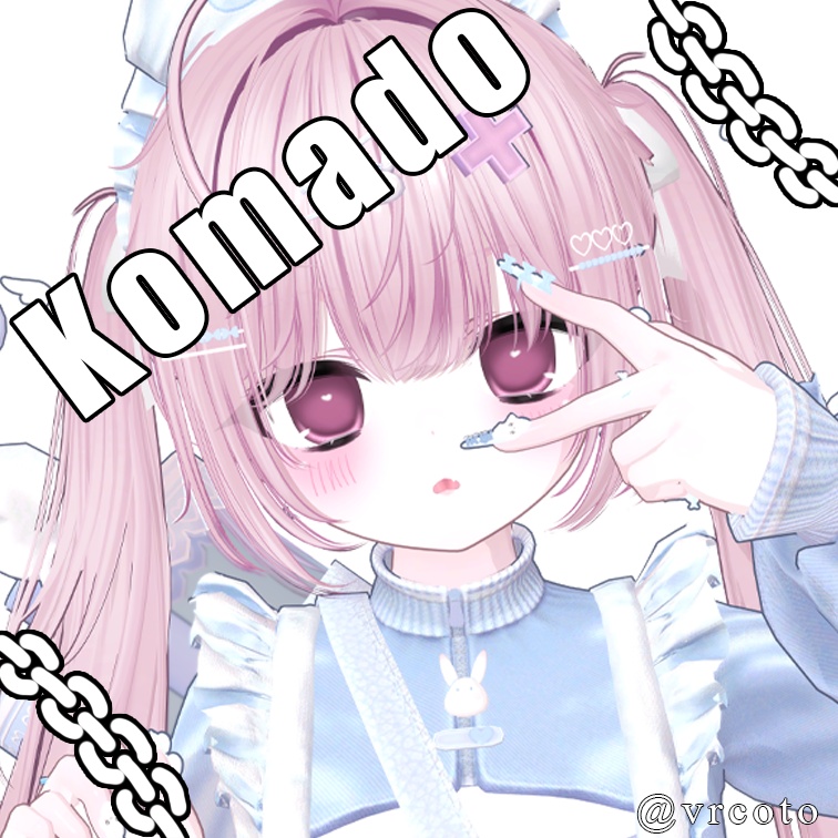 【MA設定済み】フィンガーピアス”BLITZ”【19アバター対応】