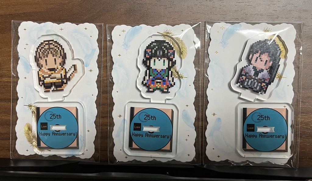 ヴァルキリープロファイル25周年おめでとう企画/レナスのアクスタ/エインフェリア達のアクスタ各種