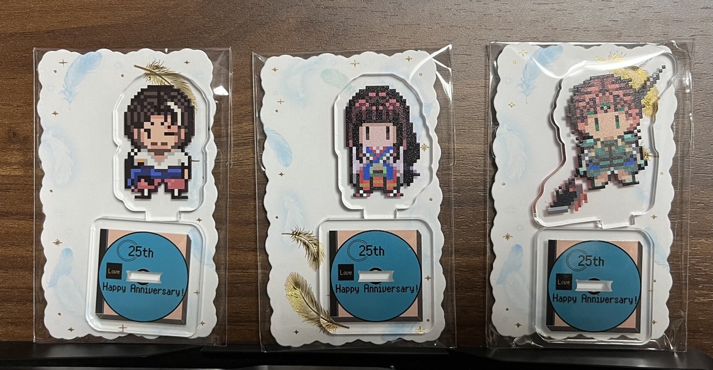 ヴァルキリープロファイル25周年おめでとう企画/レナスのアクスタ/エインフェリア達のアクスタ各種