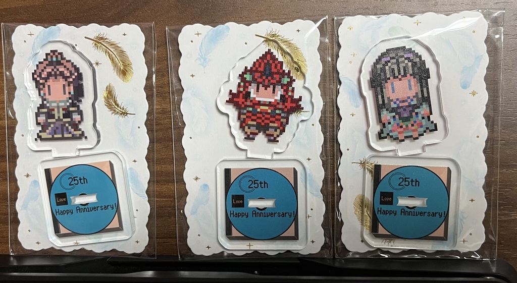 ヴァルキリープロファイル25周年おめでとう企画/レナスのアクスタ/エインフェリア達のアクスタ各種