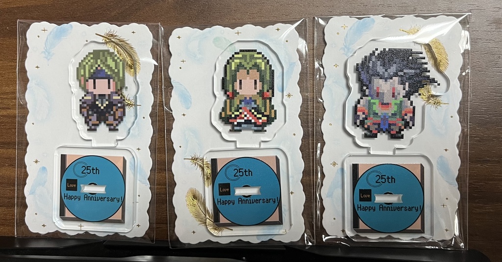 ヴァルキリープロファイル25周年おめでとう企画/レナスのアクスタ/エインフェリア達のアクスタ各種