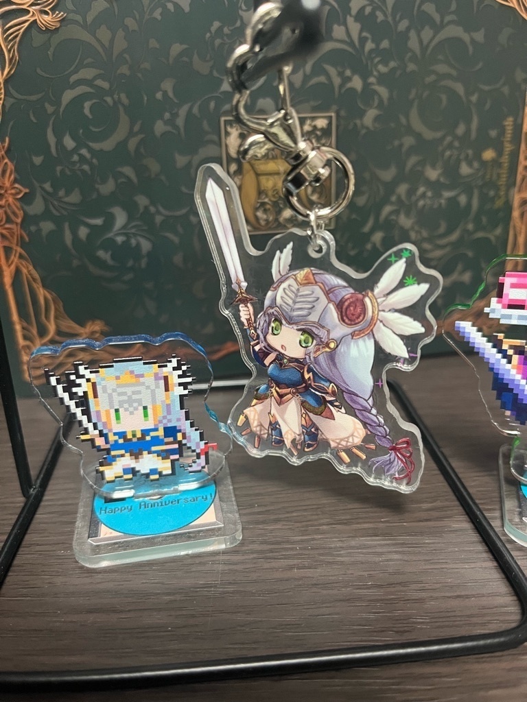 ミニレナスのアクキー