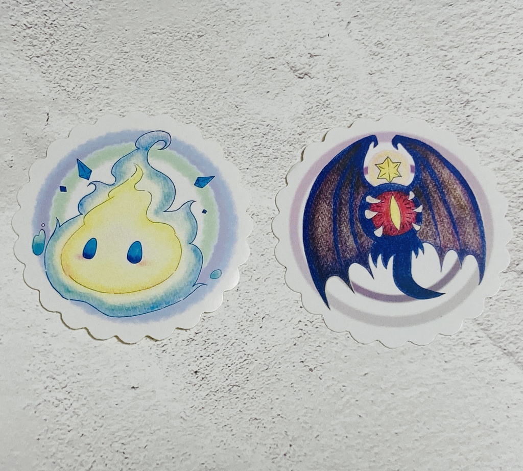 精霊シール(光闇)6枚入