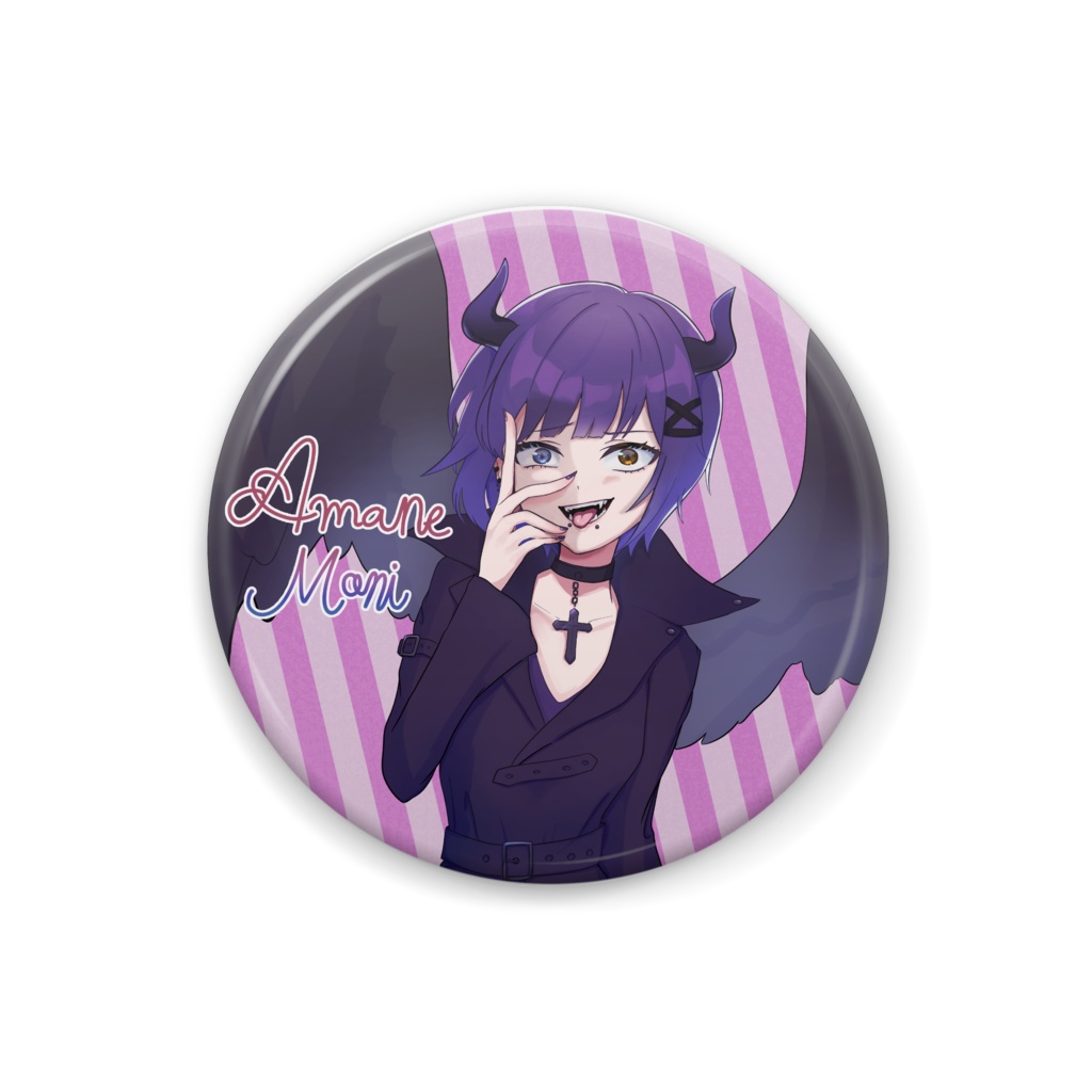 ゲス顔缶バッジA