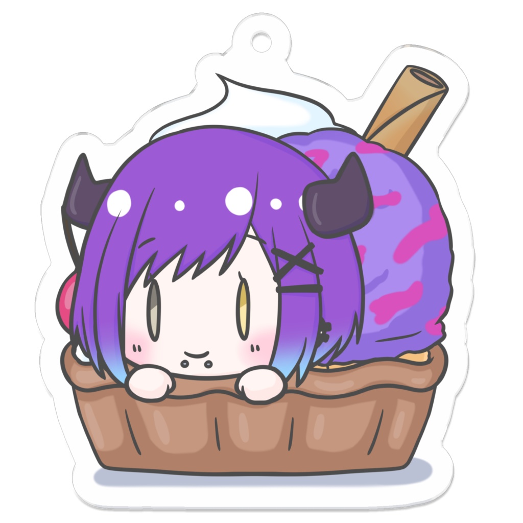 白雪ましろc作アクキー