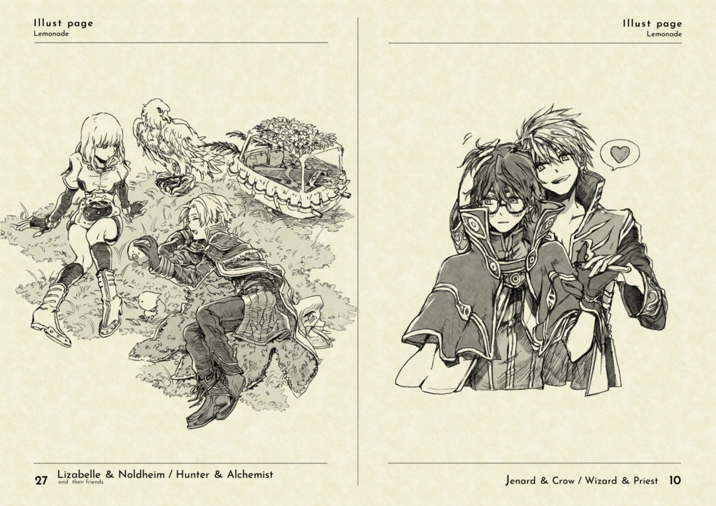 Lemonade / イラスト本