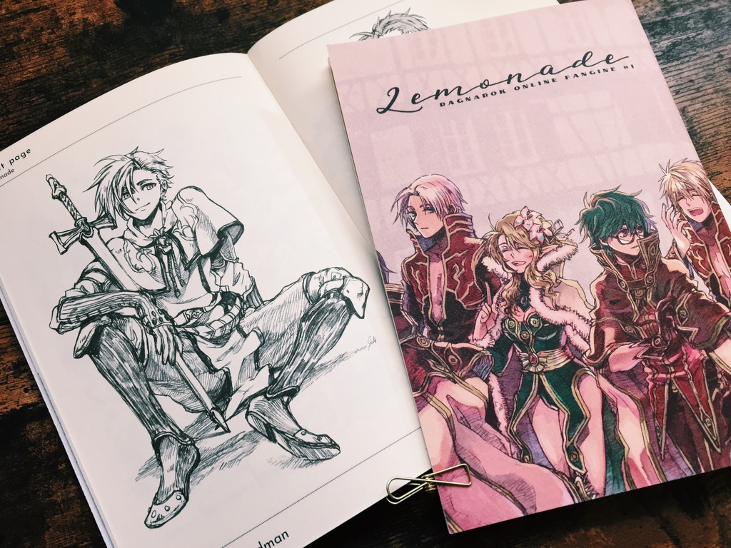 Lemonade / イラスト本