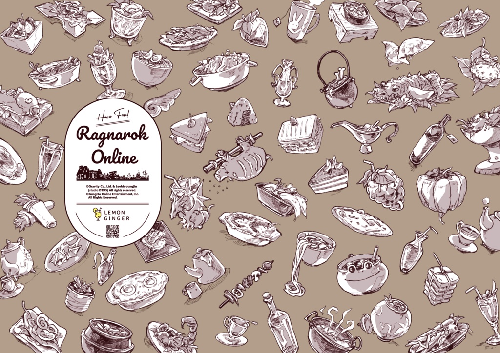 ROお料理ブックカバーEX / データ版