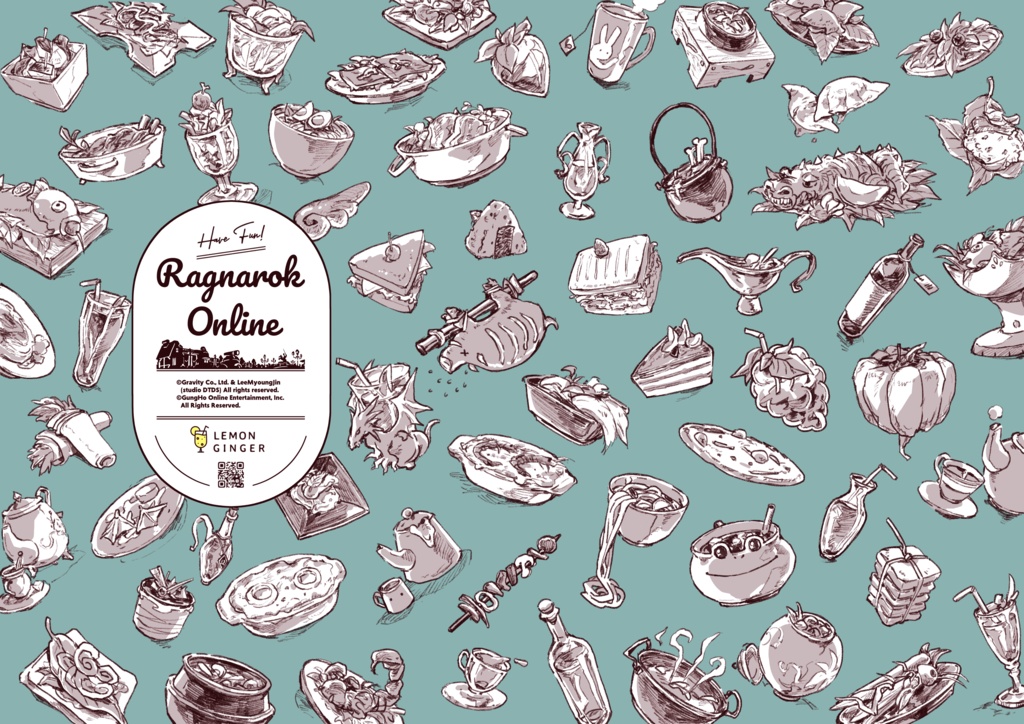 ROお料理ブックカバーEX / データ版