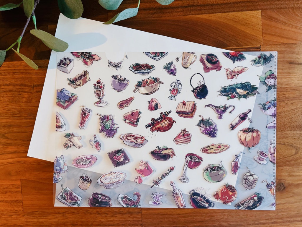 ROお料理クリアファイル