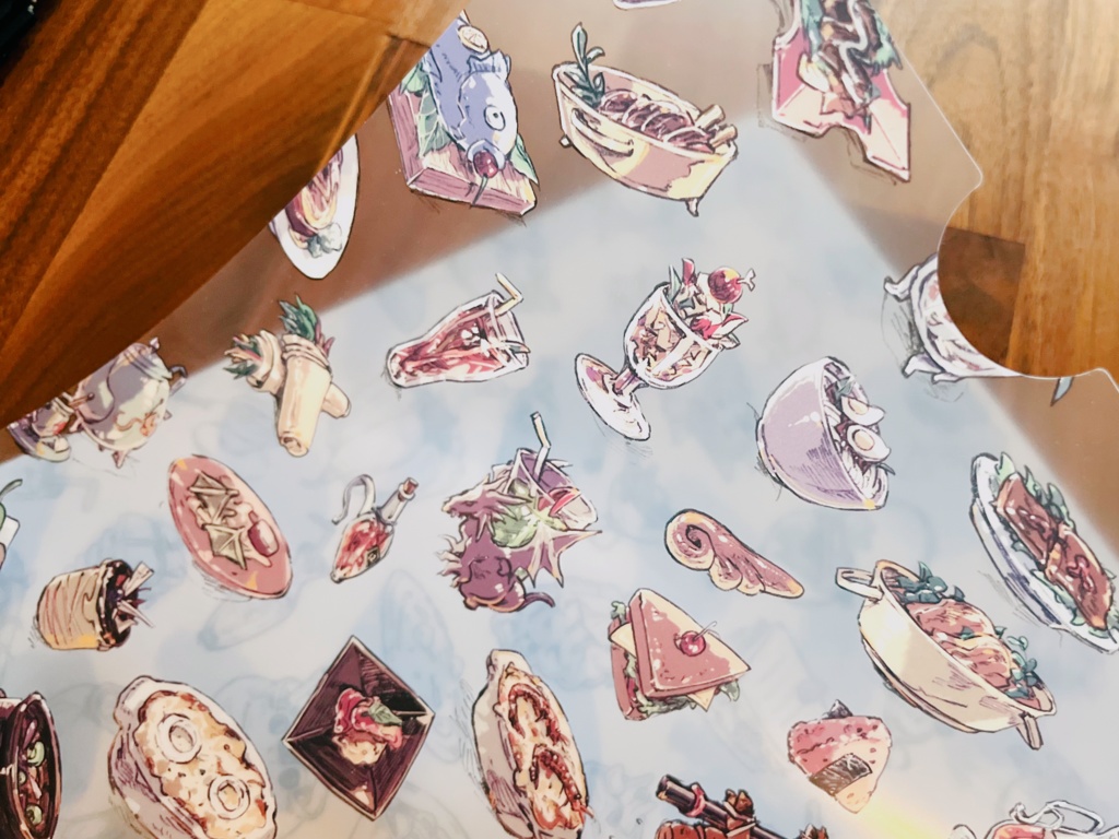 ROお料理クリアファイル