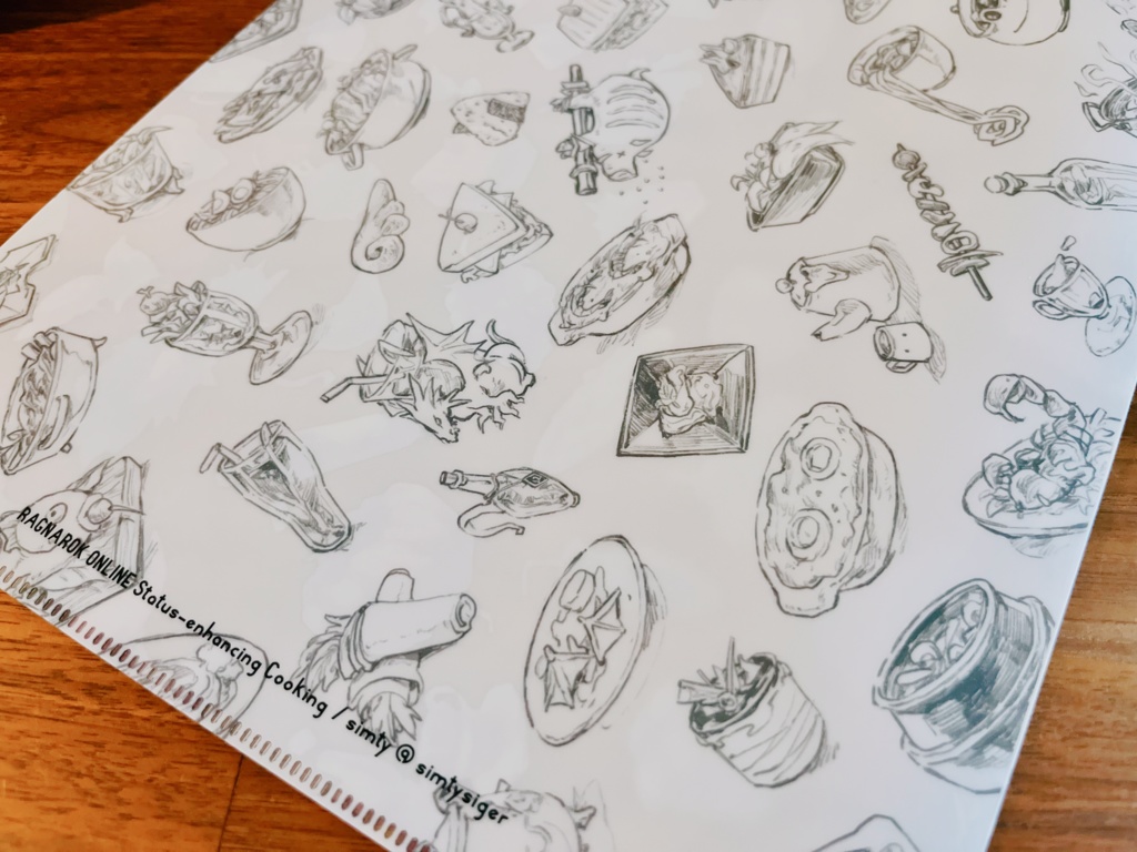 ROお料理クリアファイル