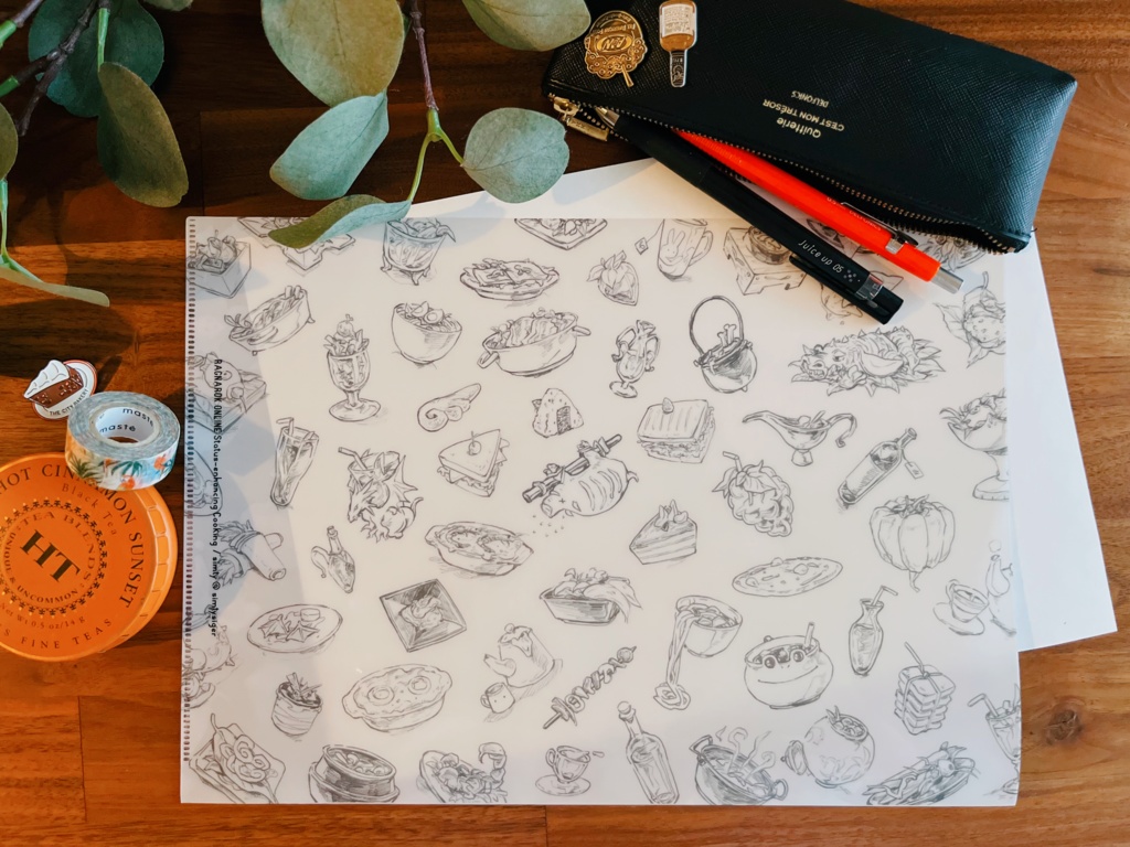 ROお料理クリアファイル