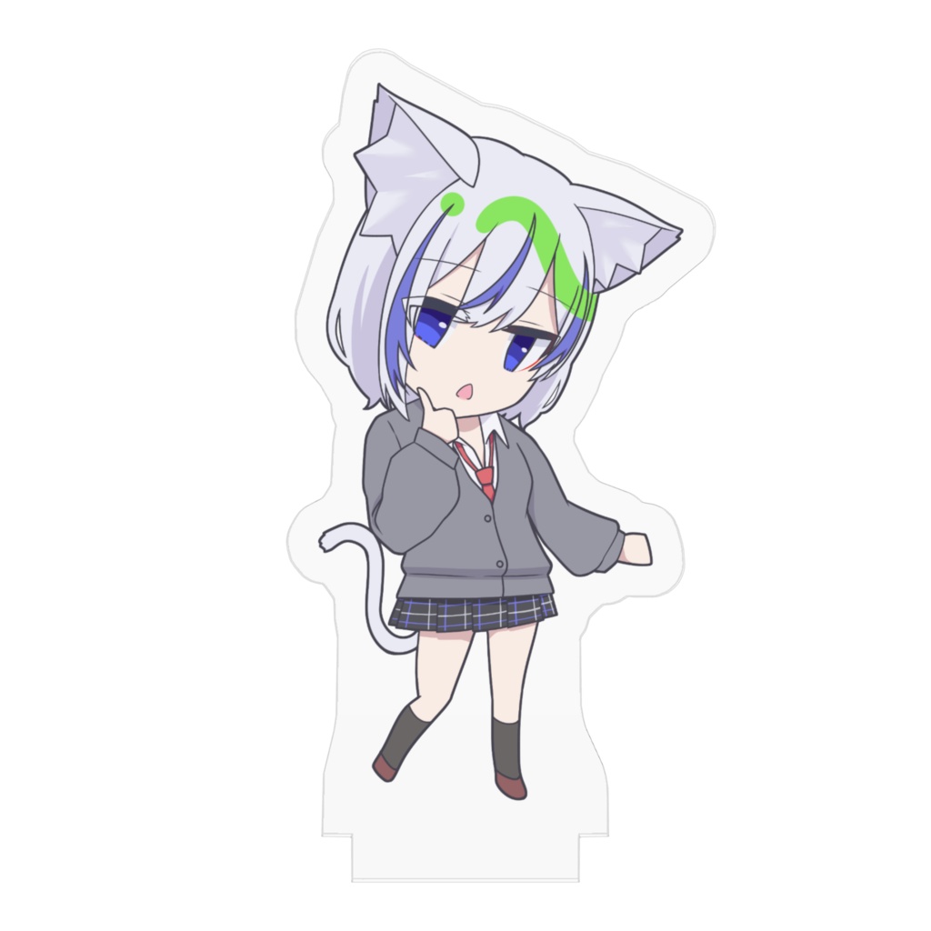 【二次創作】紡音れいJKアクスタ