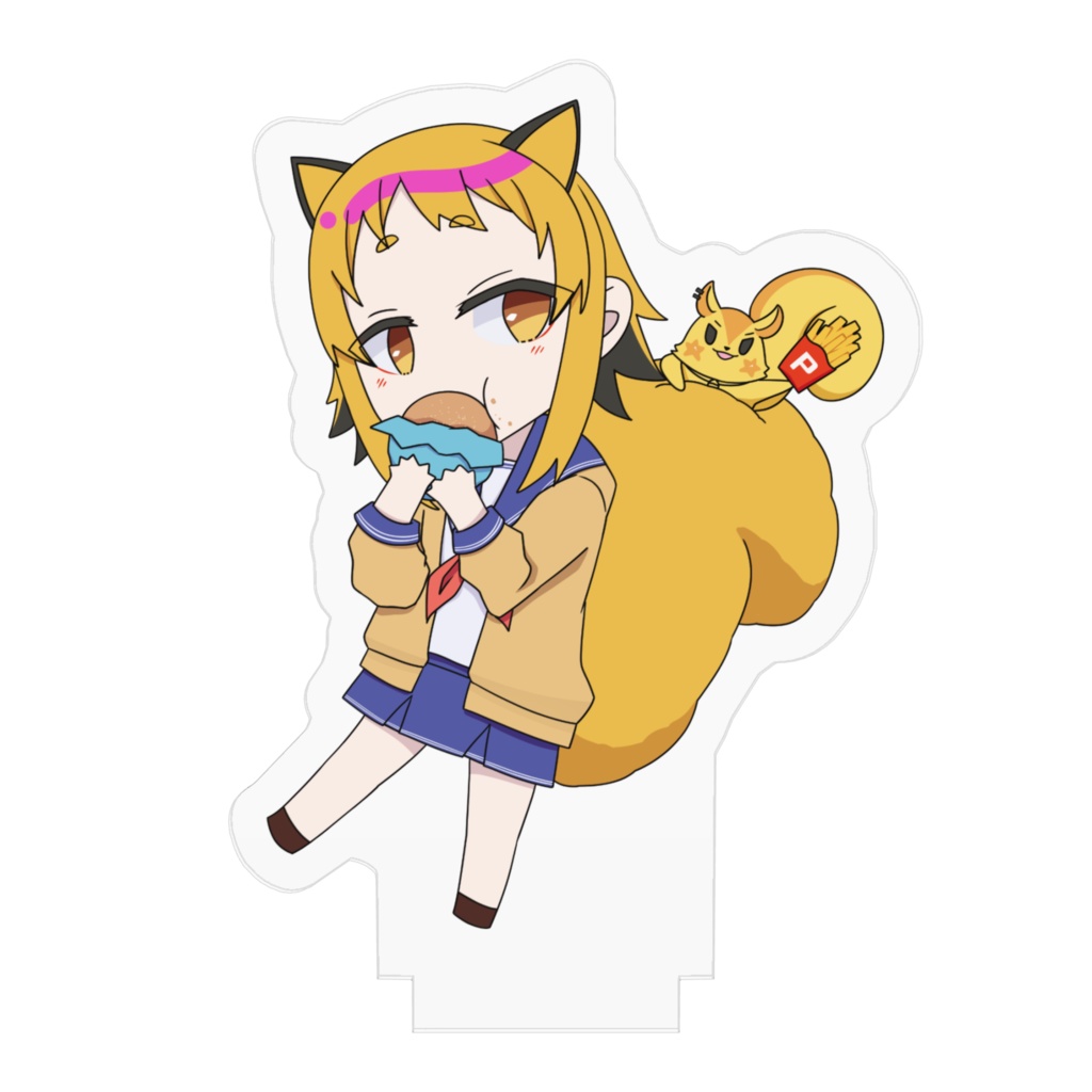 【二次創作】黄ノ星つくりJKアクスタ