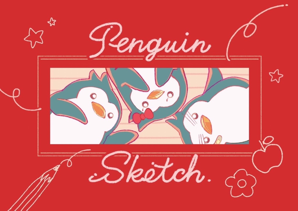 【イラスト本】Penguin Sketch