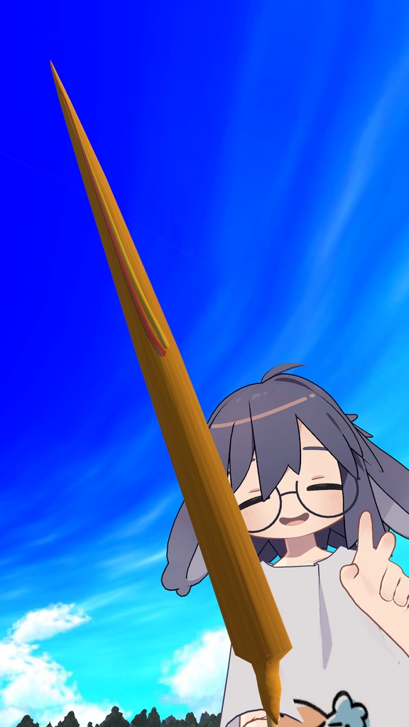 AMD(アメリカンドッグ)【VRC用アクセサリー】