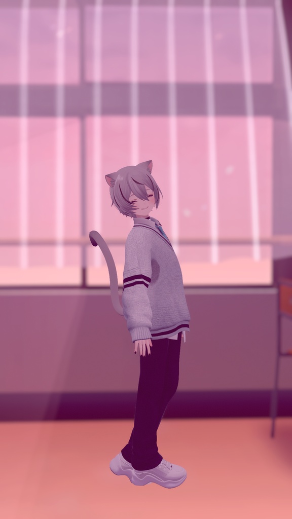 【くうた対応】School sweater #Kuuta3D