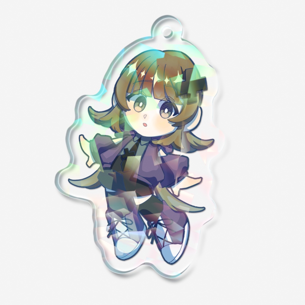 ちび烏有 きらきらアクキー