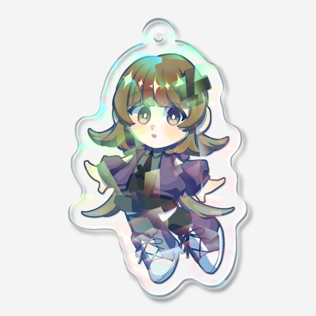 ちび烏有 きらきらアクキー