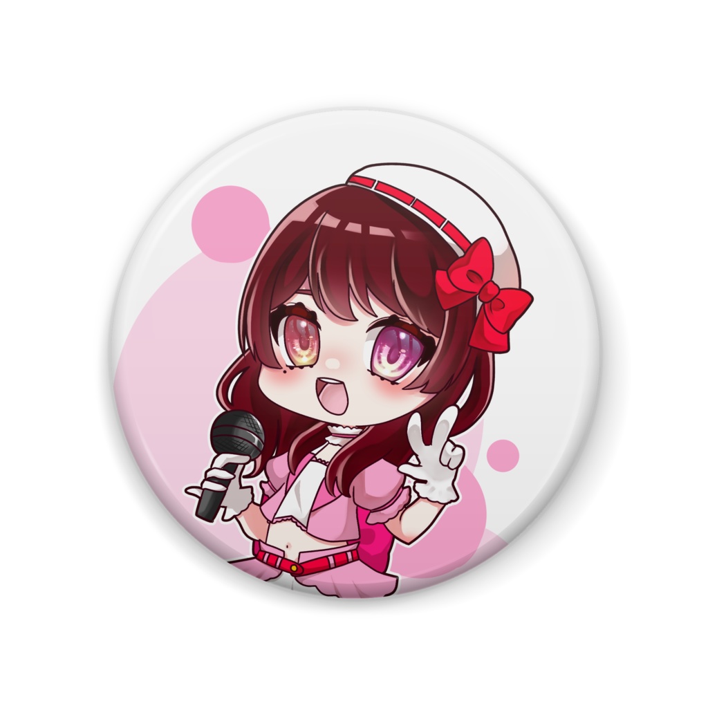 夜桜苺紅(アイドルver.)缶バッジ