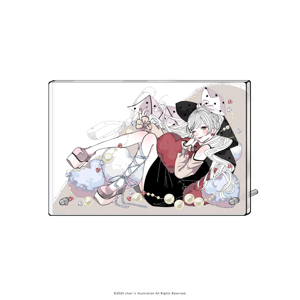 アクリルパネルスタンド