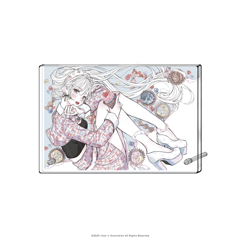 アクリルパネルスタンド