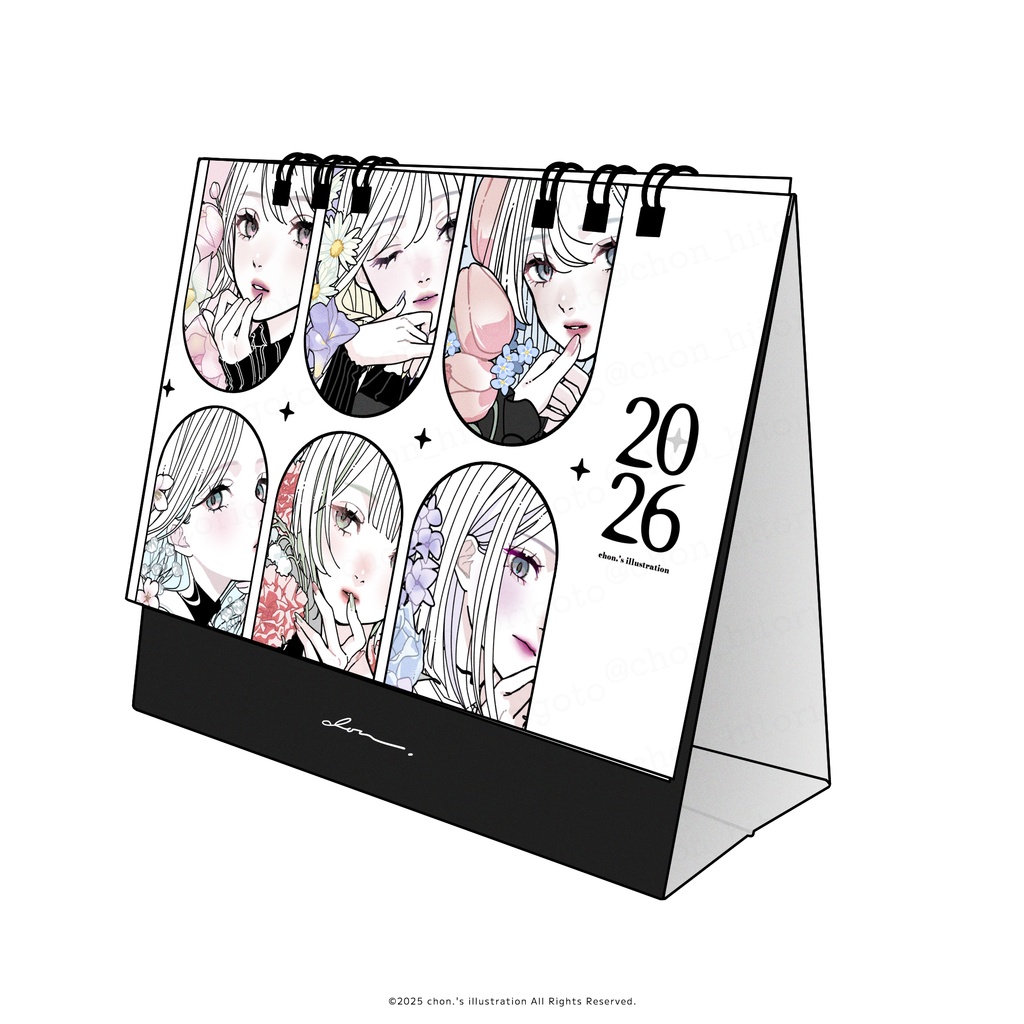 2026卓上カレンダー