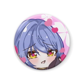 水無月りりあ ちびキャラ缶バッジ
