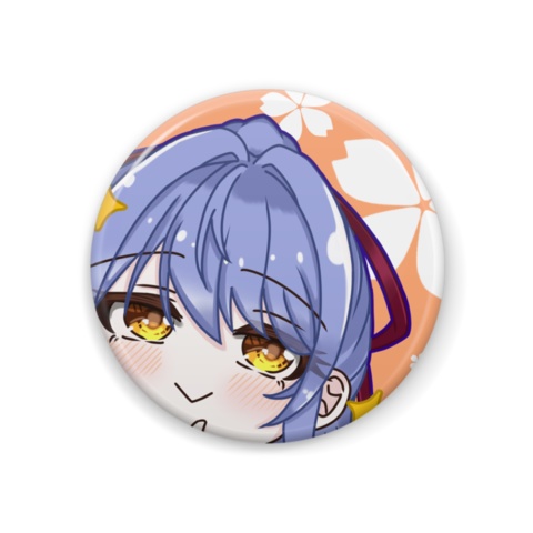 水無月りりあ ちびキャラ缶バッジ