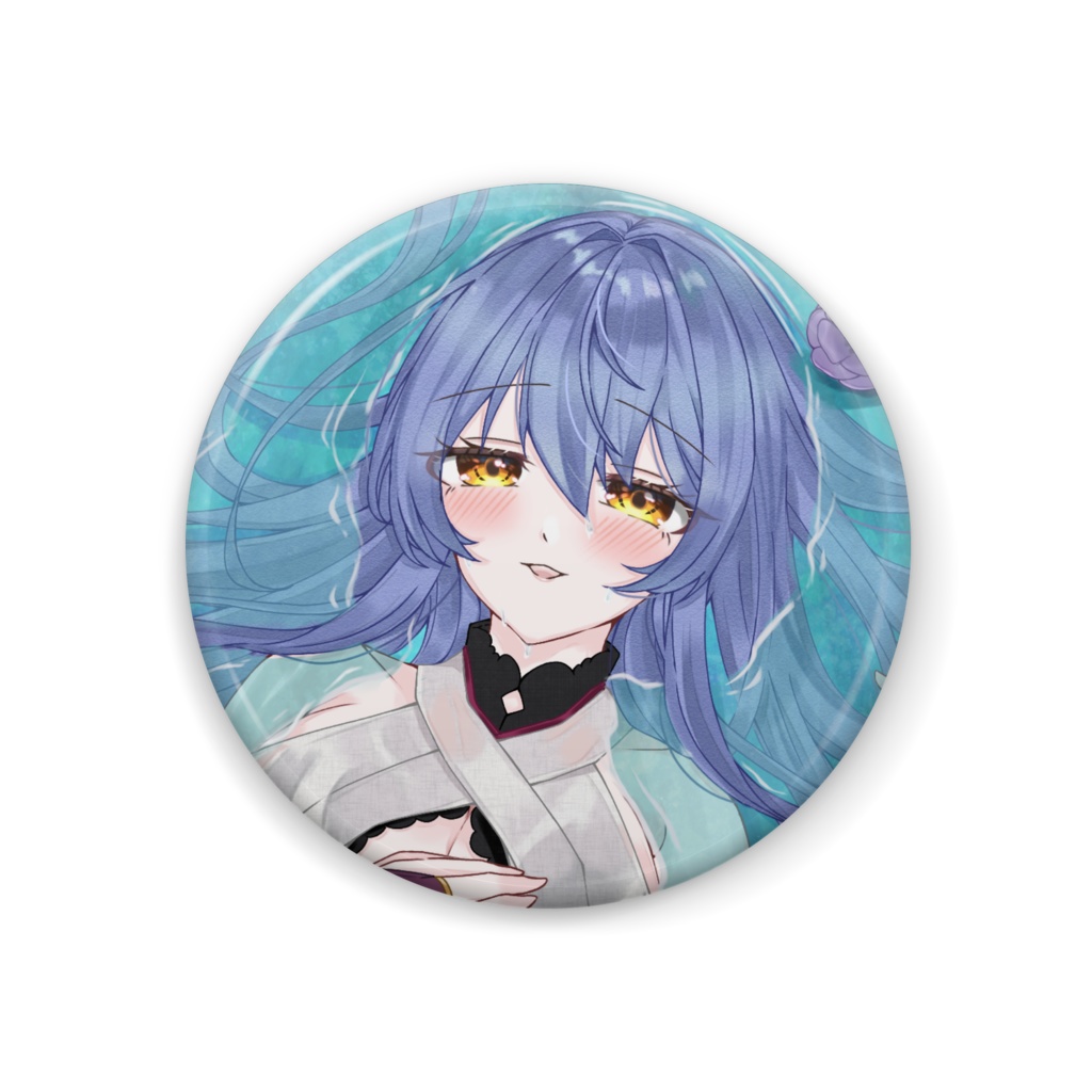 水無月りりあ 2周年キービジュアル缶バッジ