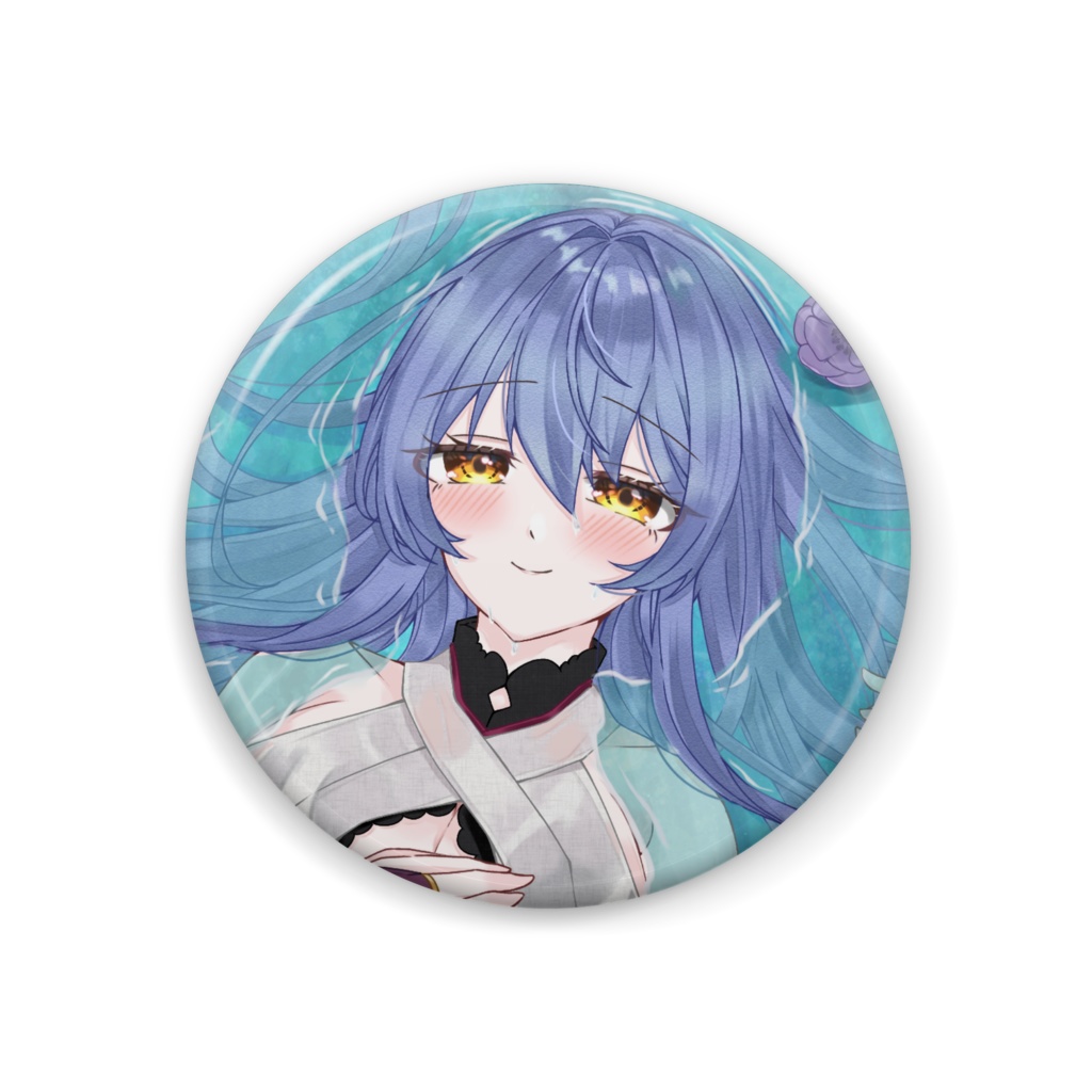 水無月りりあ 2周年キービジュアル缶バッジ