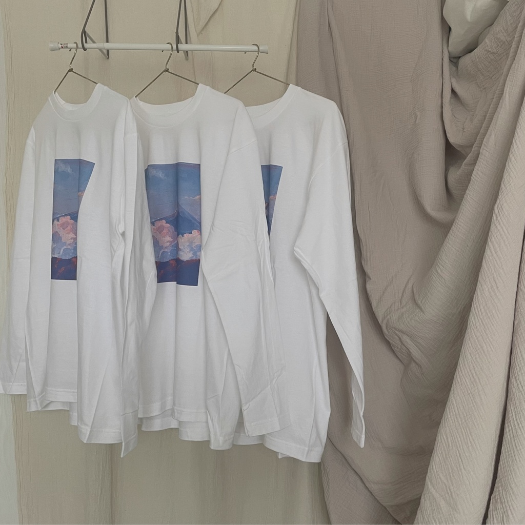 そらとやまの青いロンT