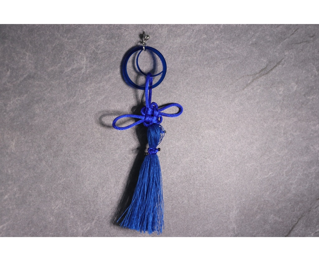 【2025年1月31日19時まで】つきみつAo-和風タッセル耳飾り-